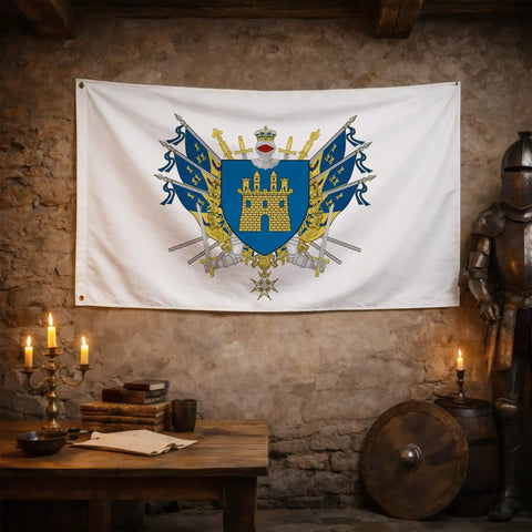Drapeau - Blason de Gap