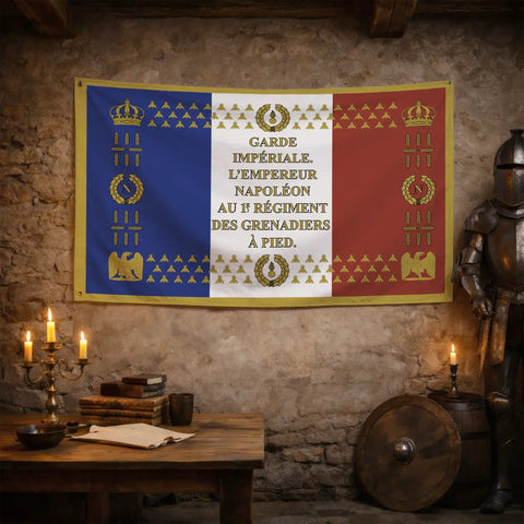 Drapeau Garde Impériale - drapeau empire napoléon