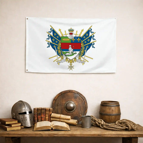 Drapeau - Blason de Gennevilliers