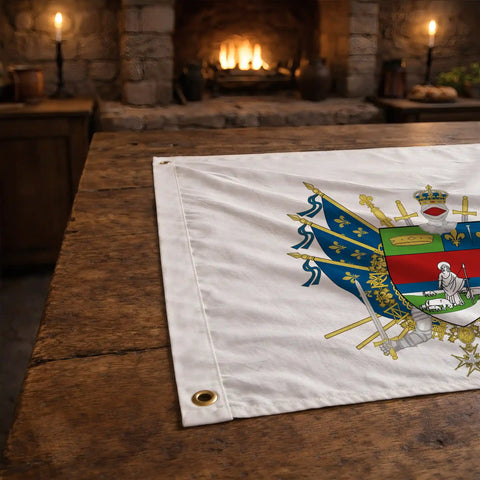 Drapeau - Blason de Gennevilliers