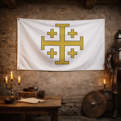 Drapeau - Blason de Godefroy de Bouillon