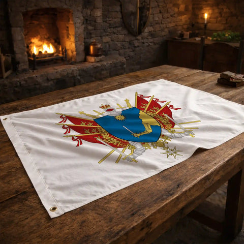 Drapeau - Blason de Granville