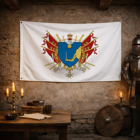 Drapeau - Blason de Granville