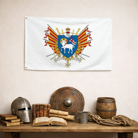 Drapeau - Blason de Grasse