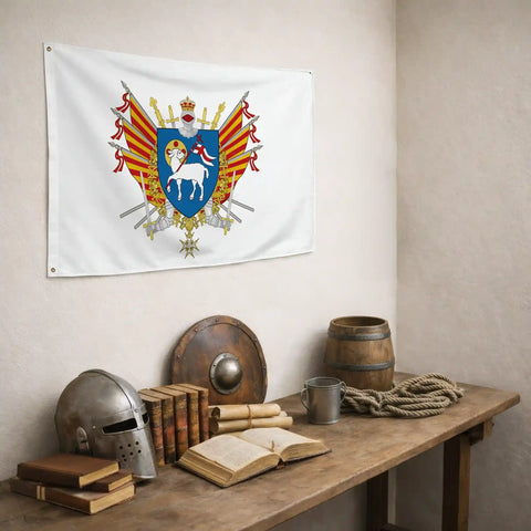 Drapeau - Blason de Grasse