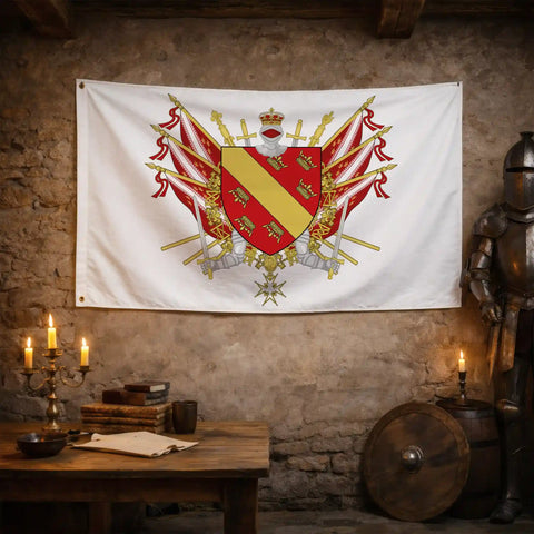 Drapeau - Blason du Haut-Rhin (68)