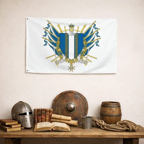 Drapeau - Blason de la Haute-Marne (52)