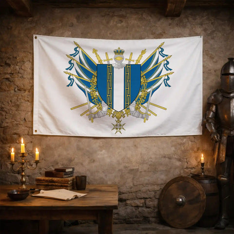 Drapeau - Blason de la Haute-Marne (52)