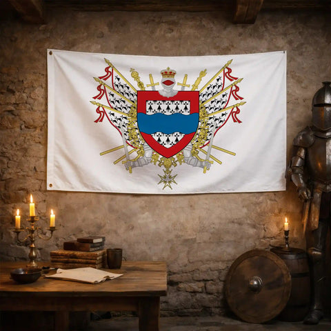Drapeau - Blason de la Haute-Vienne (87)