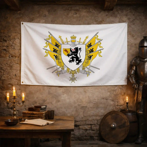 Drapeau - Blason de Hazebrouck