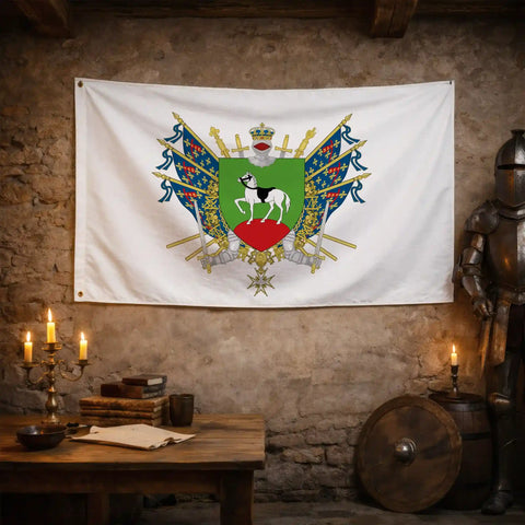 Drapeau - Blason d'Hénin-Beaumont