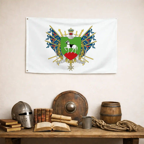 Drapeau - Blason d'Hénin-Beaumont