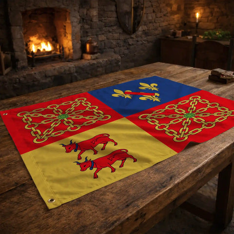 Drapeau - Blason de Henri IV