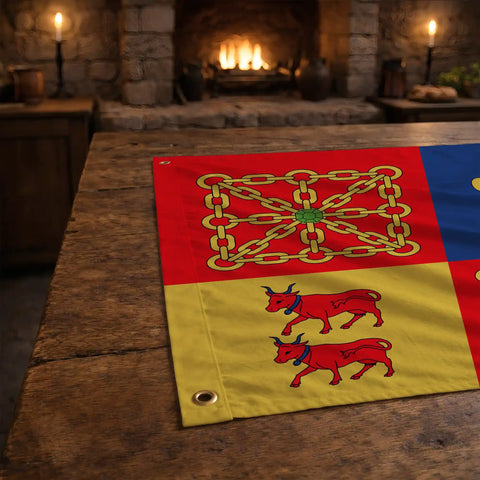 Drapeau - Blason de Henri IV