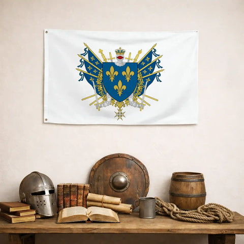 Drapeau - Blason de l'Île-de-France