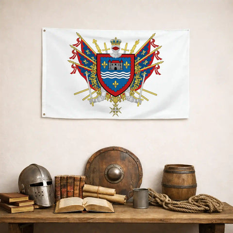 Drapeau - Blason de l'Indre (36)