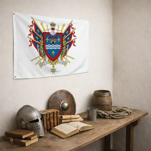 Drapeau - Blason de l'Indre (36)