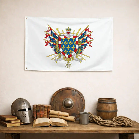 Drapeau - Blason de l'Indre-et-Loire (37)