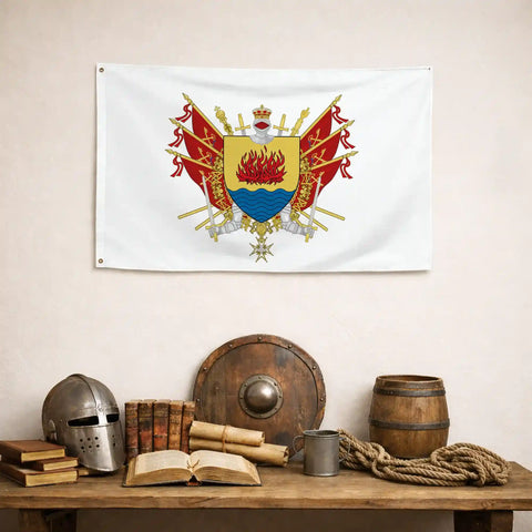 Drapeau - Blason de l'Isle-sur-la-Sorgue