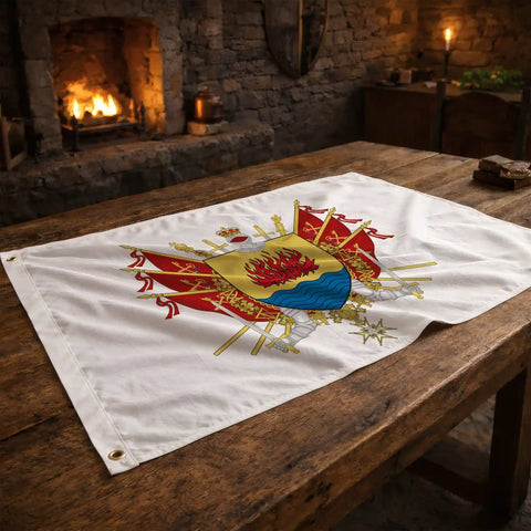 Drapeau - Blason de l'Isle-sur-la-Sorgue