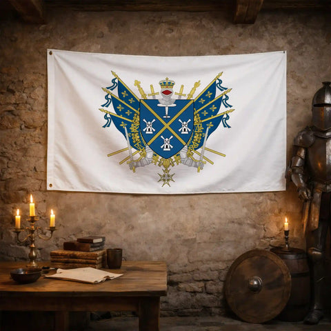 Drapeau - Blason d'Issy-les-Moulineaux