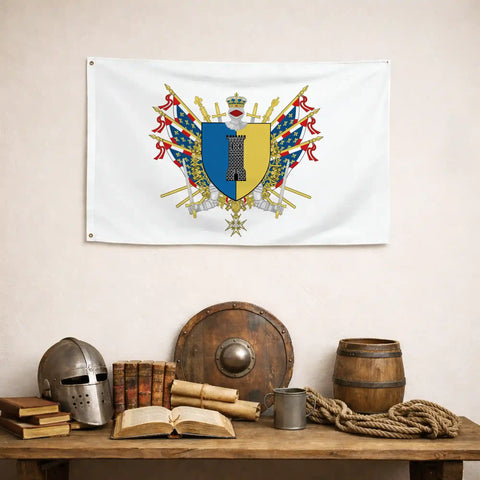 Drapeau - Blason de Joué-lès-Tours
