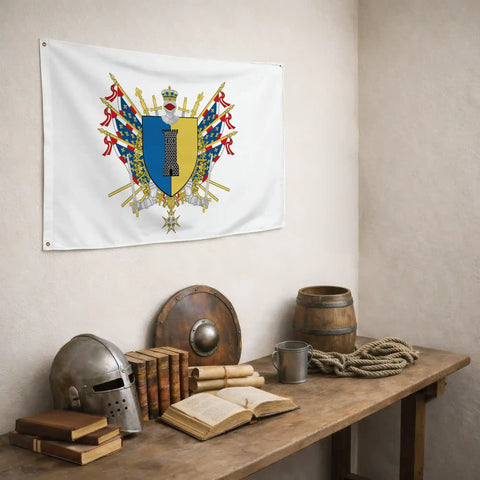 Drapeau - Blason de Joué-lès-Tours