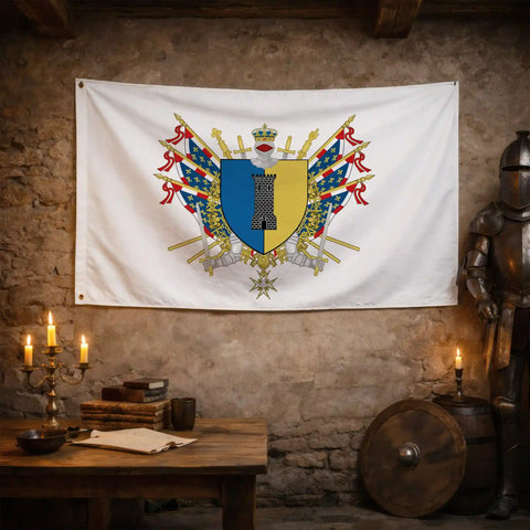 Drapeau - Blason de Joué-lès-Tours