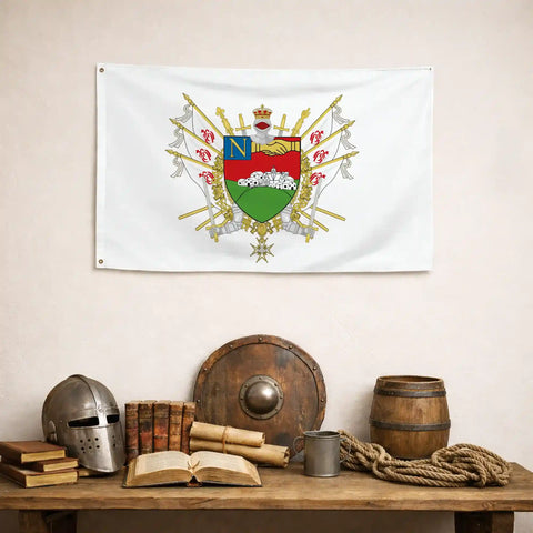 Drapeau - Blason de La-Roche-sur-Yon