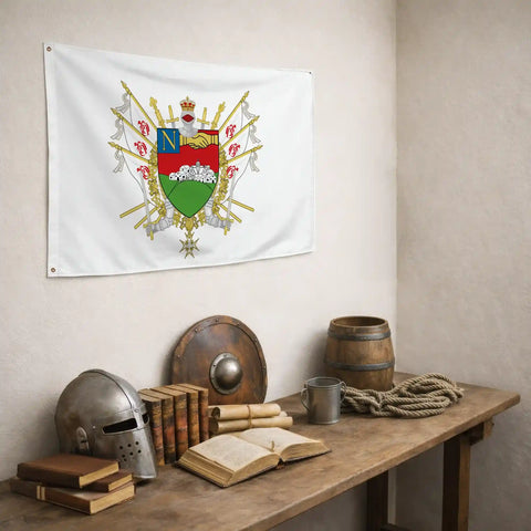 Drapeau - Blason de La-Roche-sur-Yon