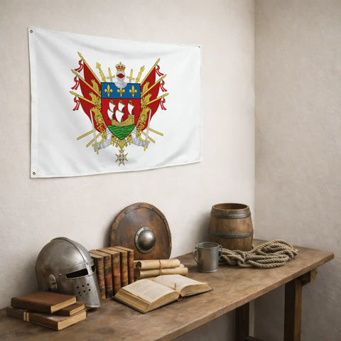 Drapeau - Blason de La Rochelle