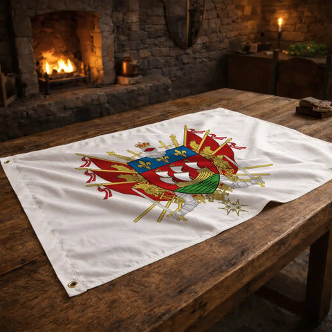 Drapeau - Blason de La Rochelle