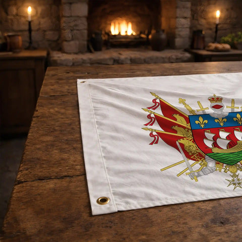 Drapeau - Blason de La Rochelle
