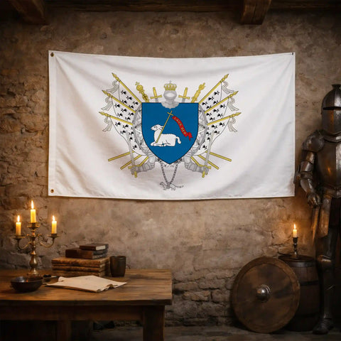 Drapeau - Blason de Lannion