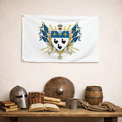 Drapeau - Blason de Laon