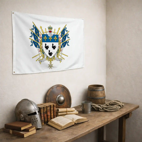 Drapeau - Blason de Laon