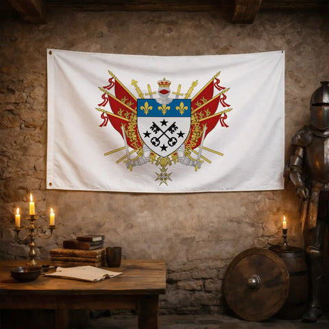 Drapeau - Blason de Lisieux
