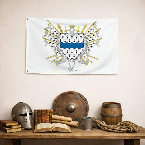 Drapeau - Blason de la Loire-Atlantique (44)