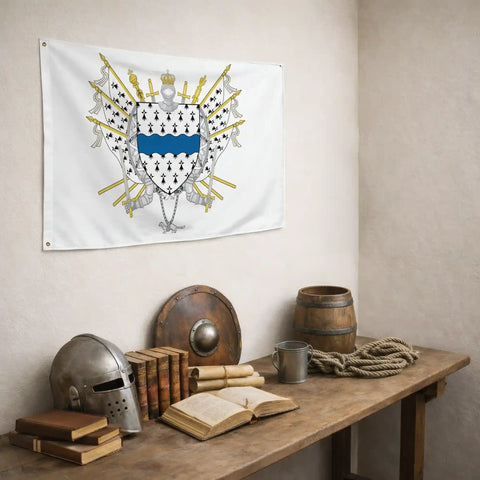 Drapeau - Blason de la Loire-Atlantique (44)