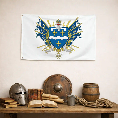 Drapeau - Blason du Loiret (45)