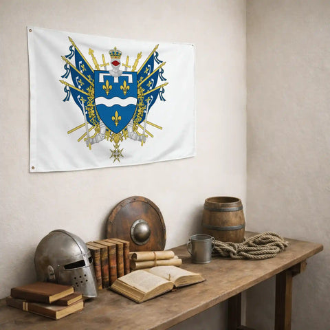 Drapeau - Blason du Loiret (45)