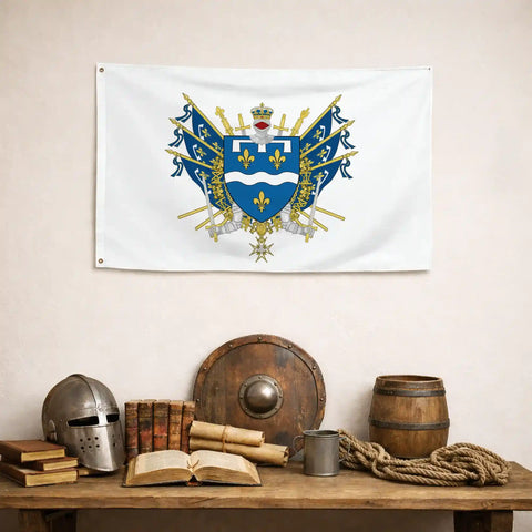 Drapeau - Blason du Loiret (45)