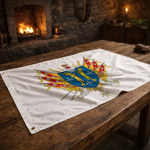 Drapeau - Blason de Longwy