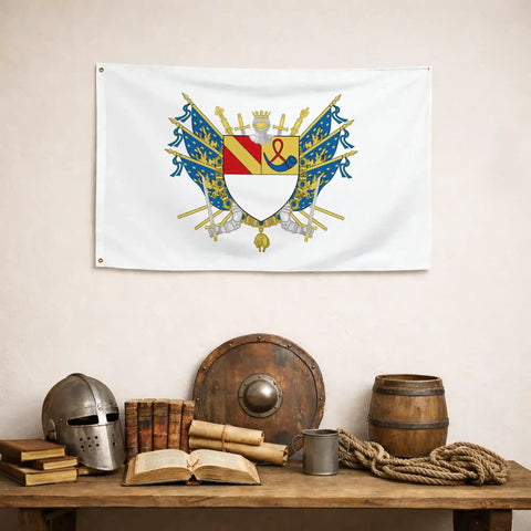 Drapeau - Blason de Lons-le-Saunier