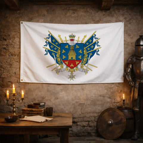 Drapeau - Blason de Maisons-Alfort
