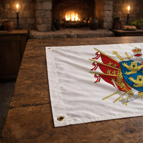 Drapeau - Blason de la Manche (50)