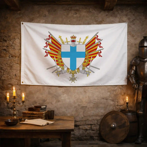 Drapeau - Blason de Marseille