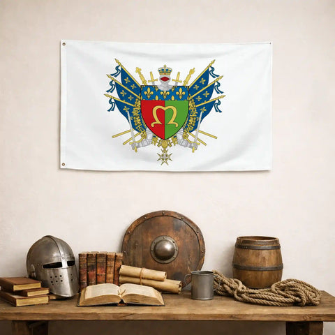 Drapeau - Blason de Meaux