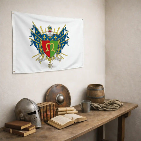 Drapeau - Blason de Meaux