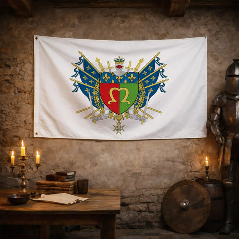 Drapeau - Blason de Meaux